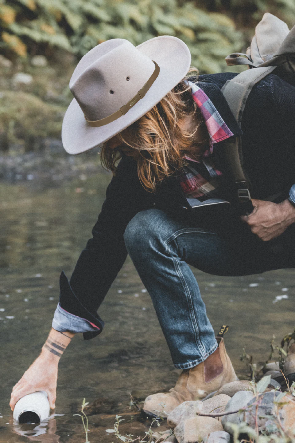 Marshall Wide Brim Fedora