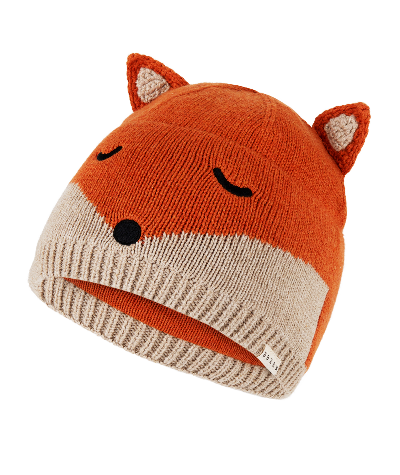 Baby Boys Beanie - Fox