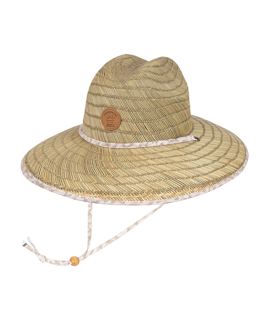 Womens Surf Straw - Leopard